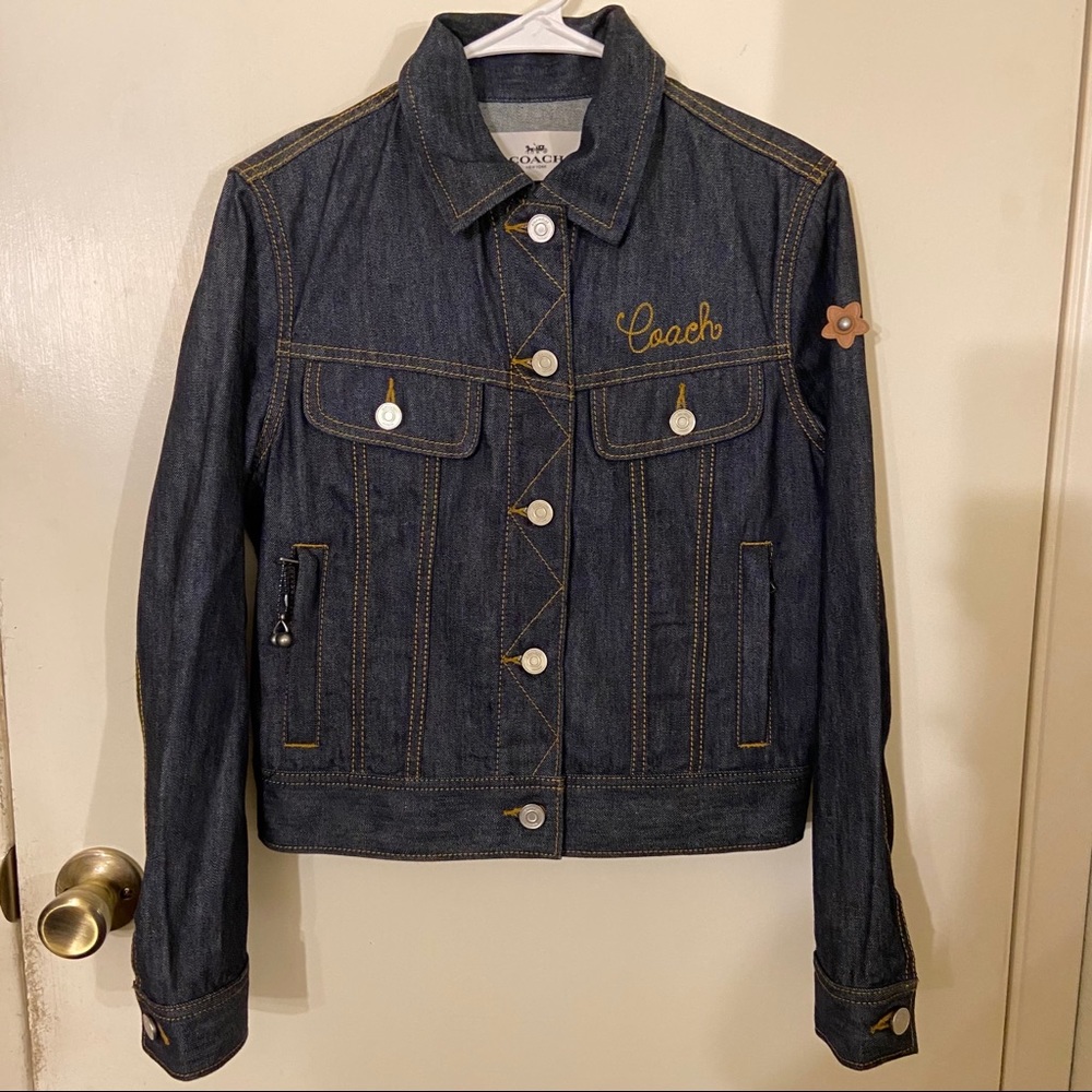 EUC COACH Everyday Jean Jacket